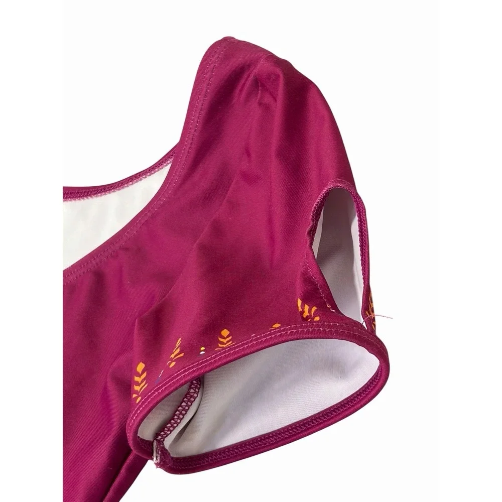 Hanna Andersson Disney‎ Frozen II Elsa Girls Gymnastics Dance Leotard Size 14/16